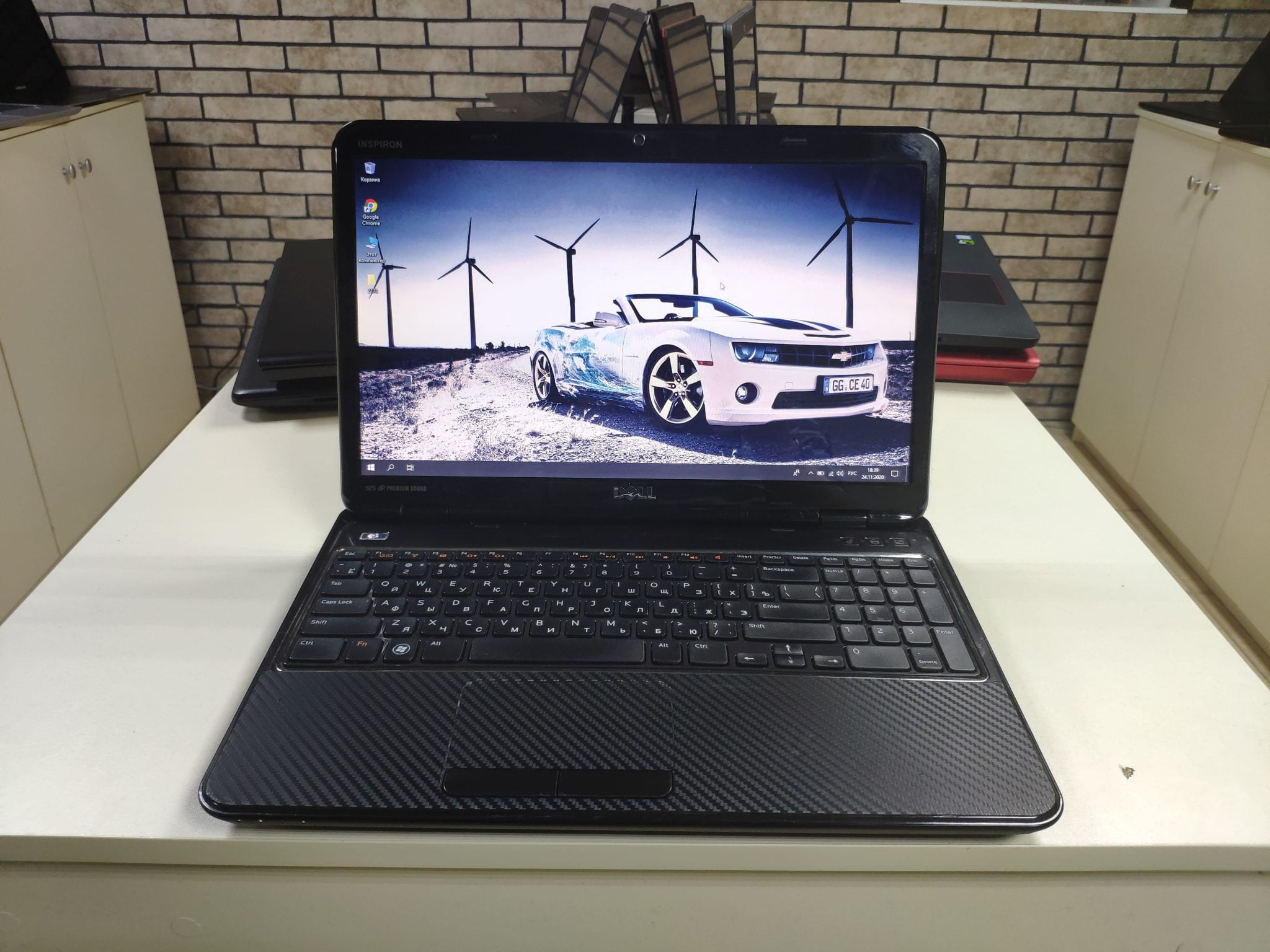 Dell inspiron m5110 нет подсветки