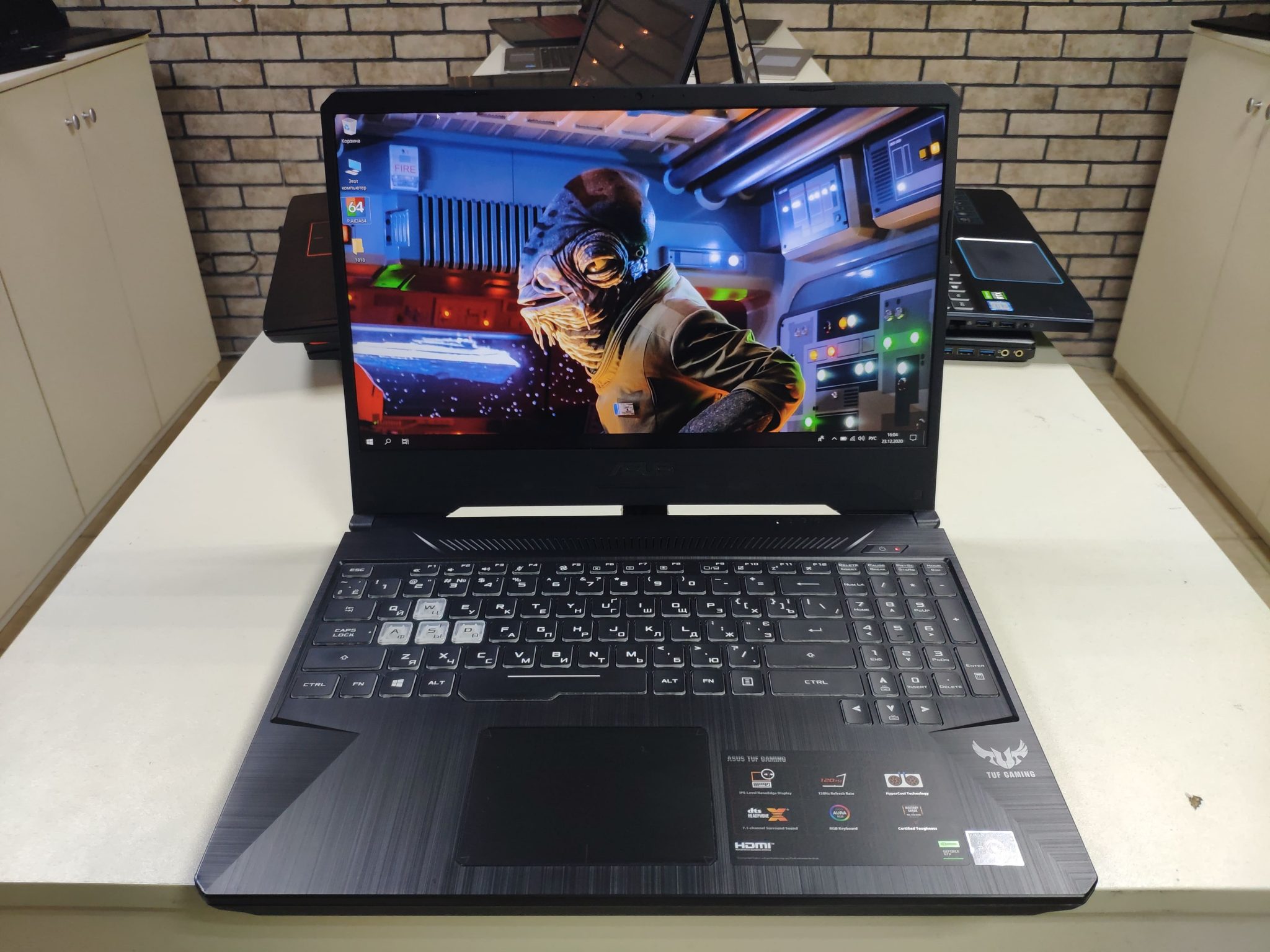 Asus fx505d нет изображения