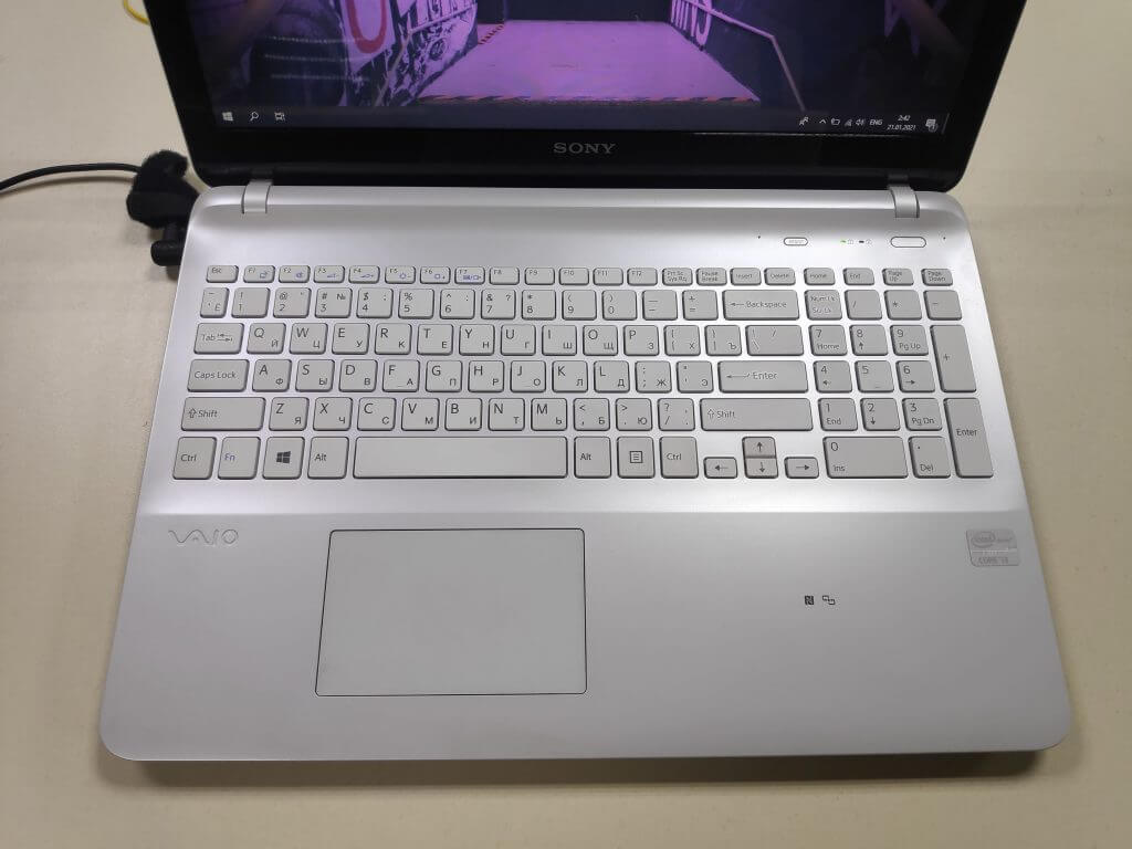 Разборка ноутбука sony vaio svf152a29v