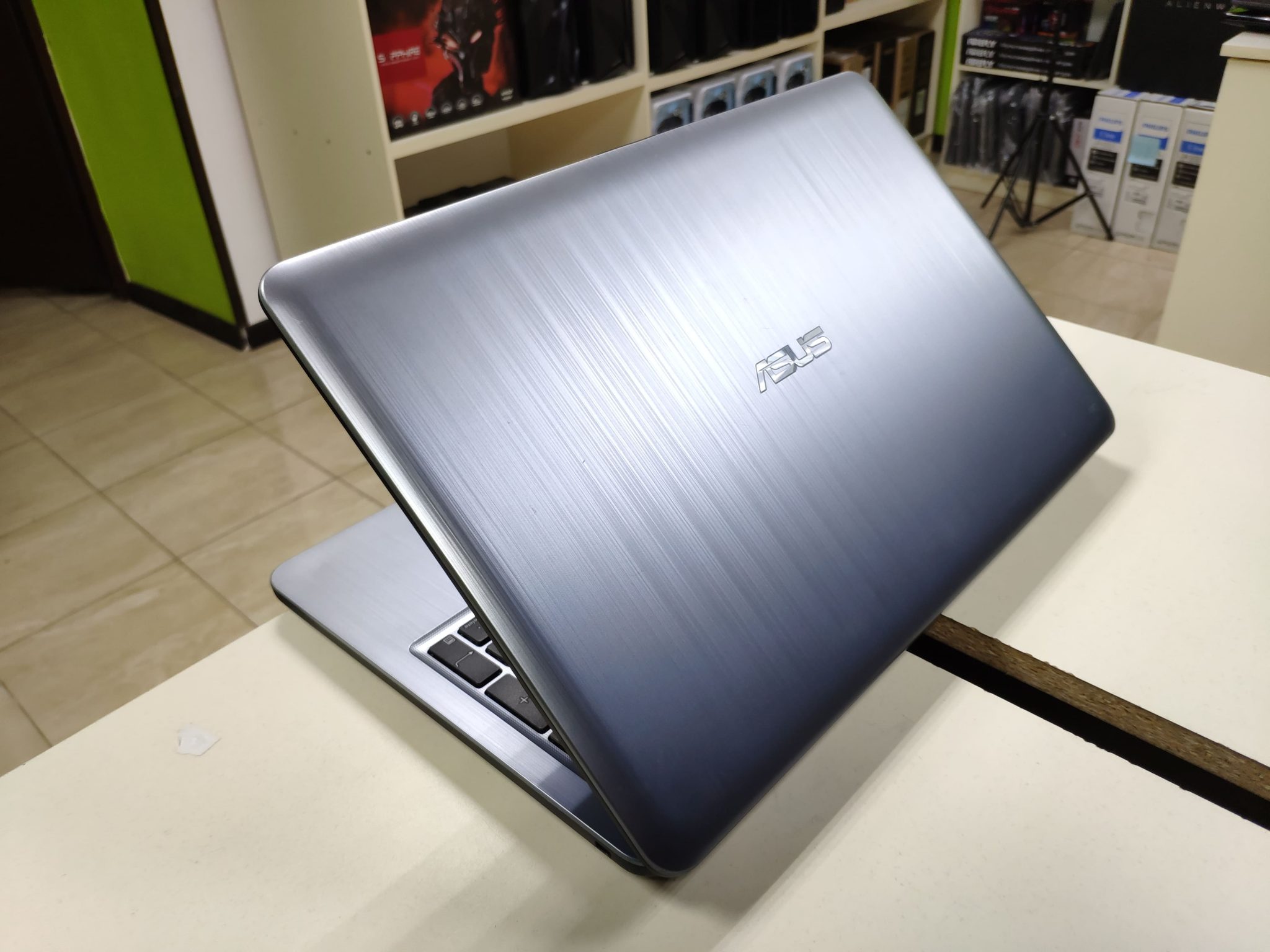 Asus f540m установка windows