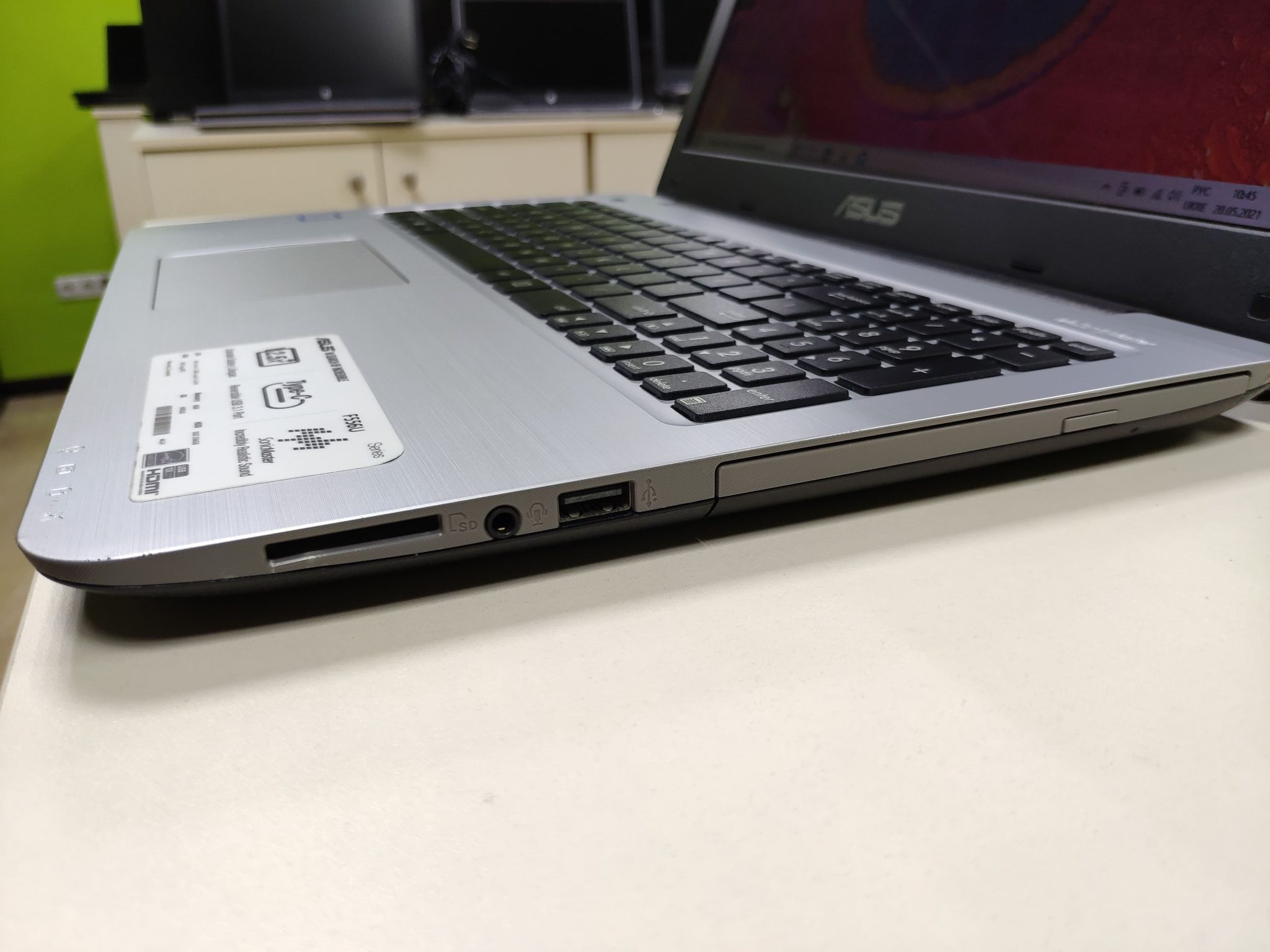 Ноутбук asus f553ma bing sx628b обзор